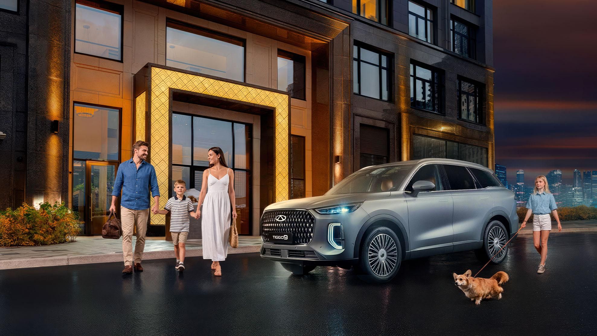 Chery Tiggo 9 — официальный дилер Chery К-Ралли в Новороссийске