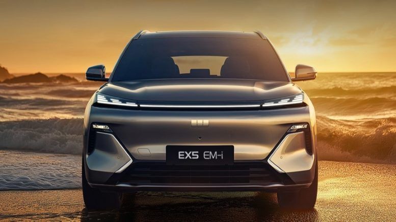 Гибрид Geely EX5