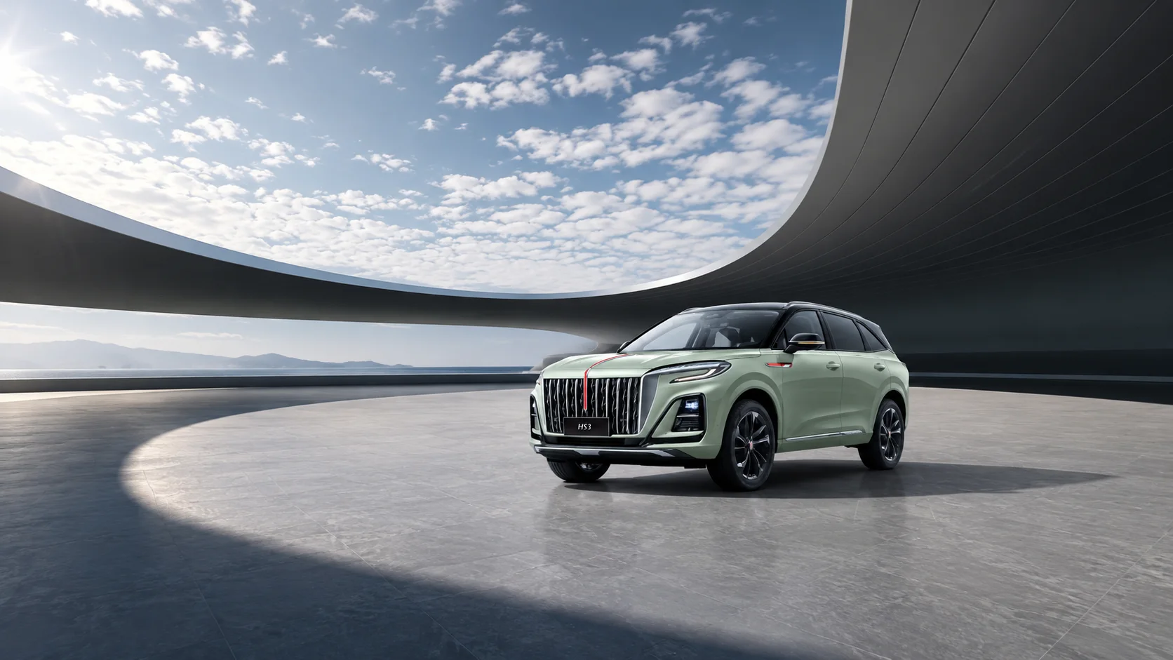 Hongqi HS3 — официальный дилер Hongqi К-Ралли в Новороссийске