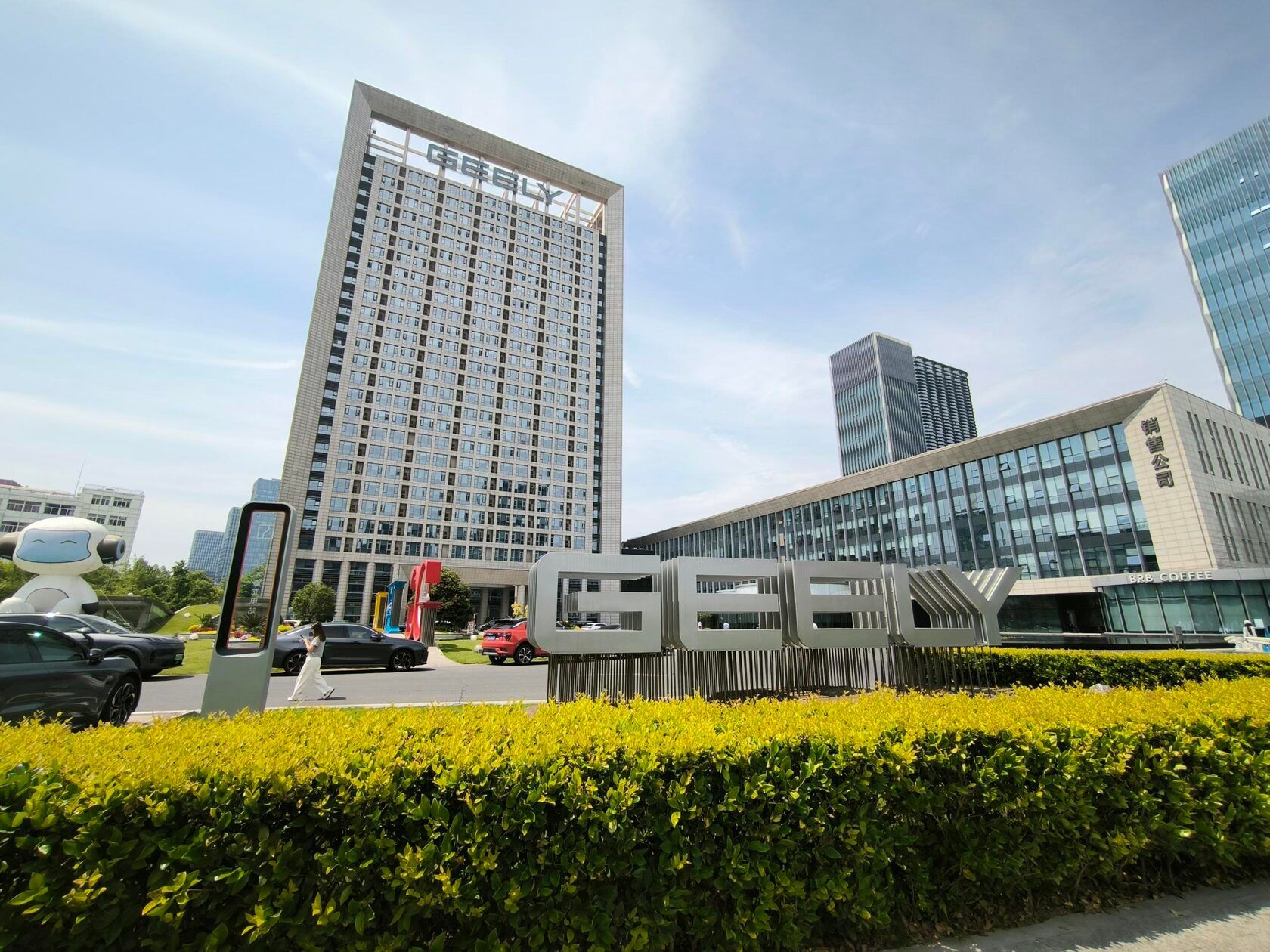 Продажи Geely в мире
